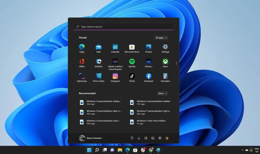 Como personalizar o menu Iniciar do Windows 11 e colocar suas pastas favoritas de volta