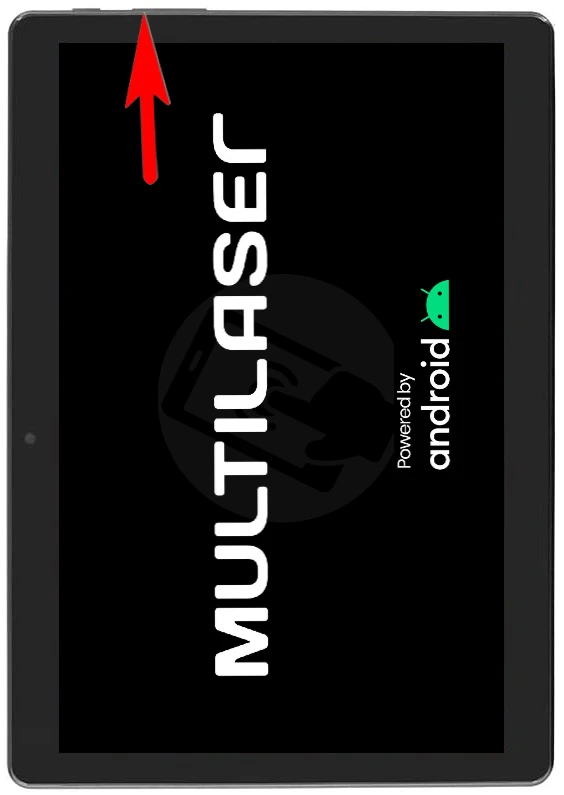 Tablet Multilaser: logomarca