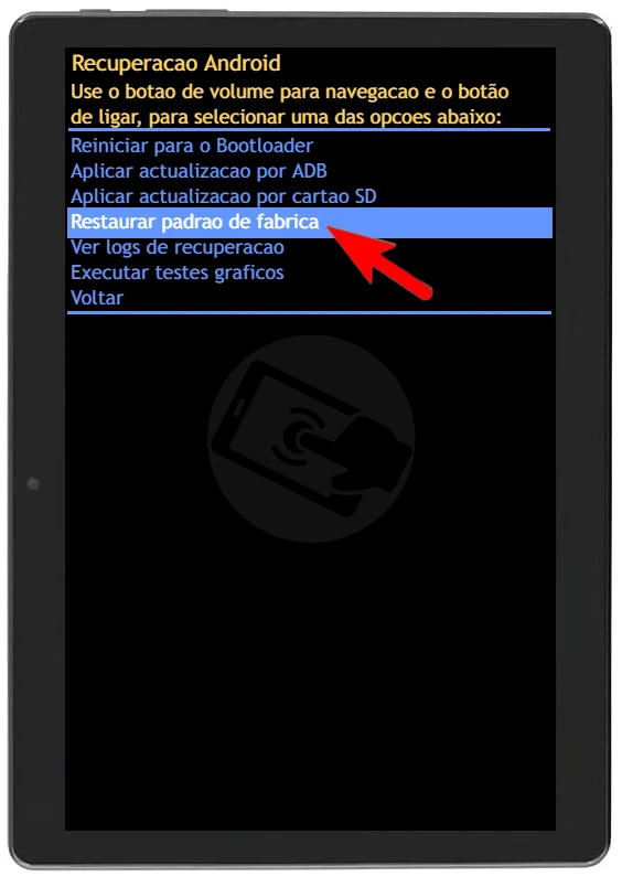 Tablet Multilaser: Restaurar padrão de fábrica