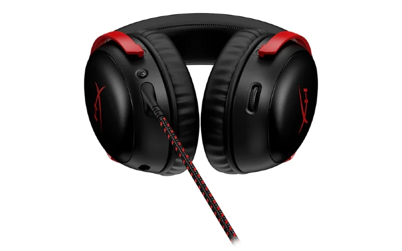 HyperX Cloud 3 cores preto e vermelho