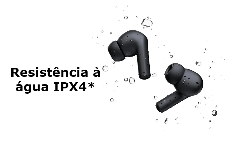 Resistência à água IPX4