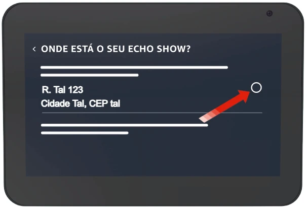 Configurando o Echo Show 5 (3ª geração).