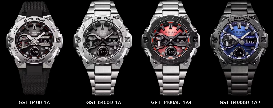 G-Shock GST-B400 linha G-STEEL.