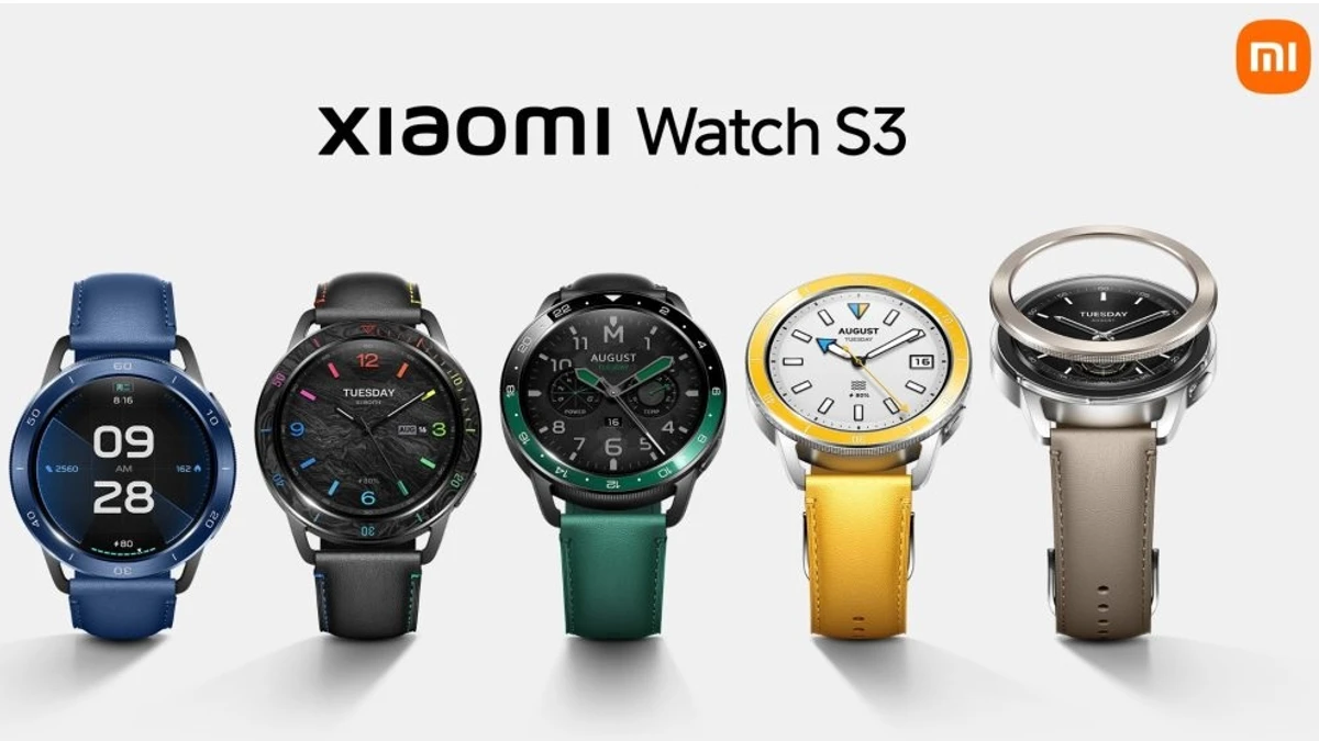 Xiaomi Watch S3: smartwatch inovador com Hyper OS e coroas intercambiáveis