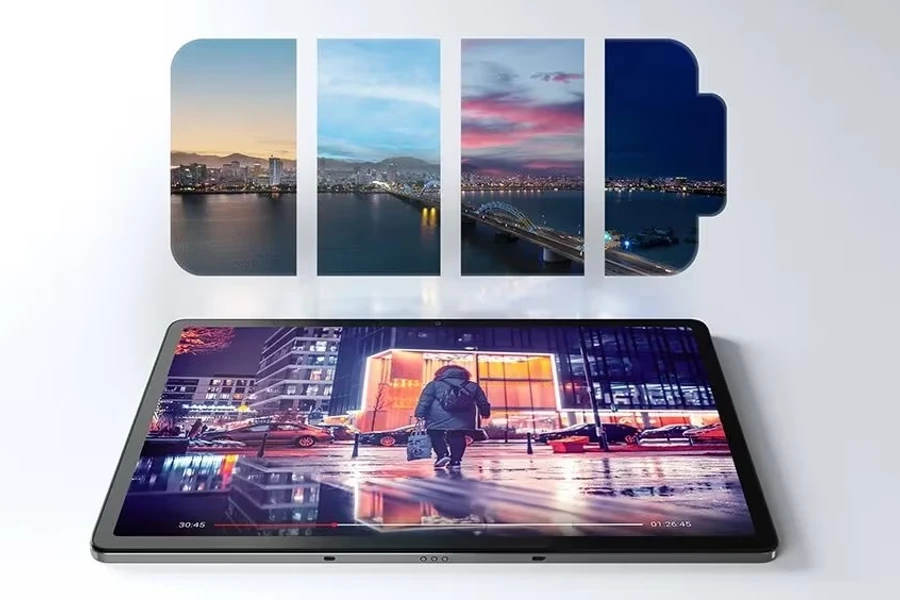Lenovo Tab P12: Bateria e recursos adicionais