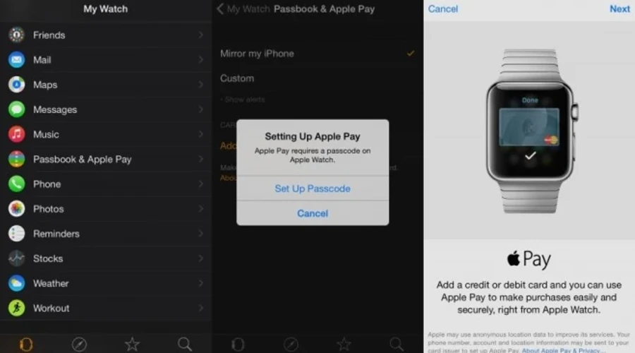 Como configurar o Apple Pay no Apple Watch?