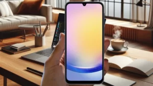 Samsung Galaxy A25 5G: desempenho aprimorado, conectividade 5G e bateria de longa duração