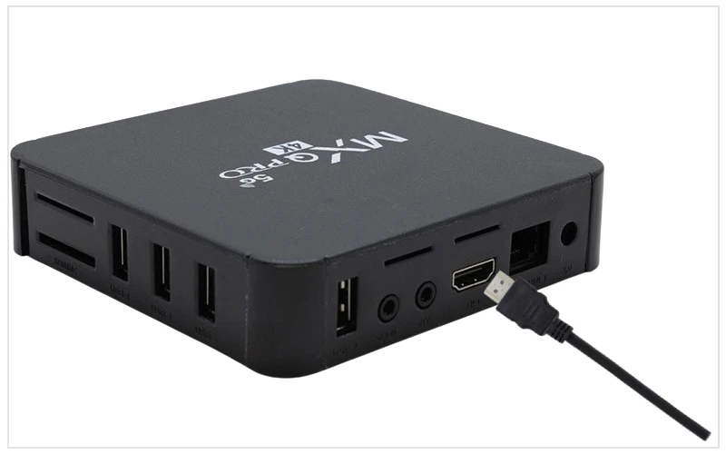 Como redefinir a TV Box MXQ PRO 4k 5G através do botão Reset?