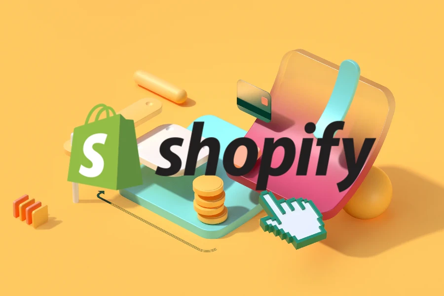 Shopify criador de sites.